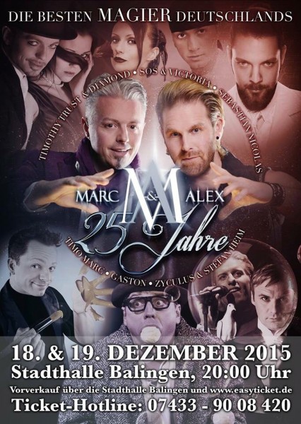 Marc & Alex Zauberer & Illusionisten