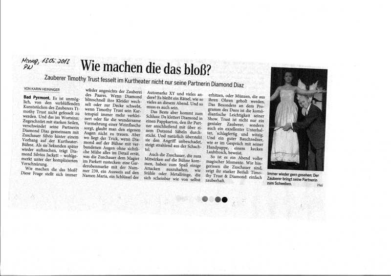 presse-bad-pyrmont-jpg Zeitungskritik Zaubershow
