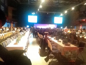 Rittal Arena Saal & Bühne Zauberer Bauchredner Mittelhessen